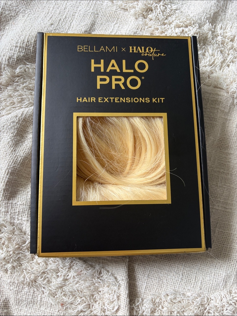 Bellami hair extensions HALO PRO EXTENSIONS, ASH BLONDE